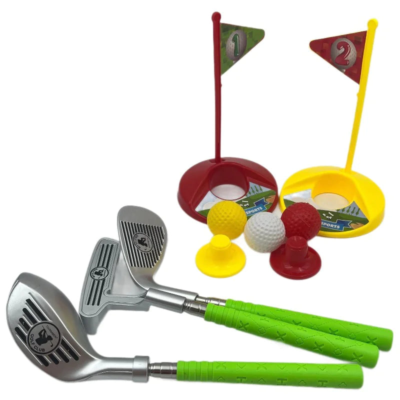 Kids Retractable Golf Toy Set
