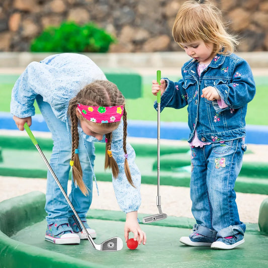 Kids Retractable Golf Toy Set