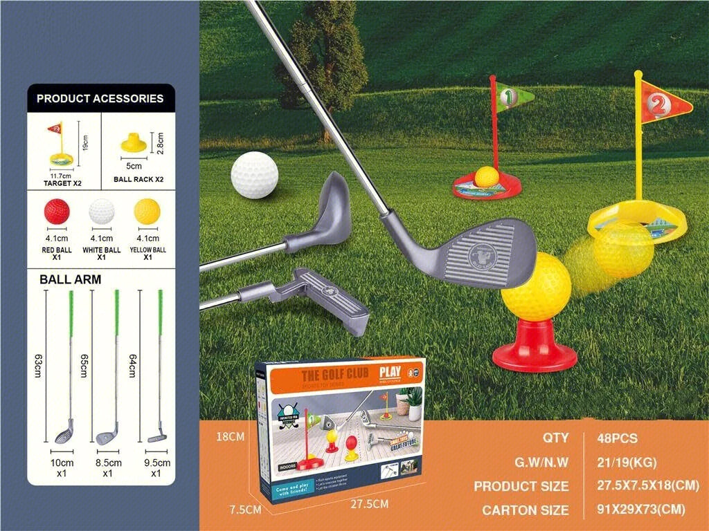 Kids Retractable Golf Toy Set