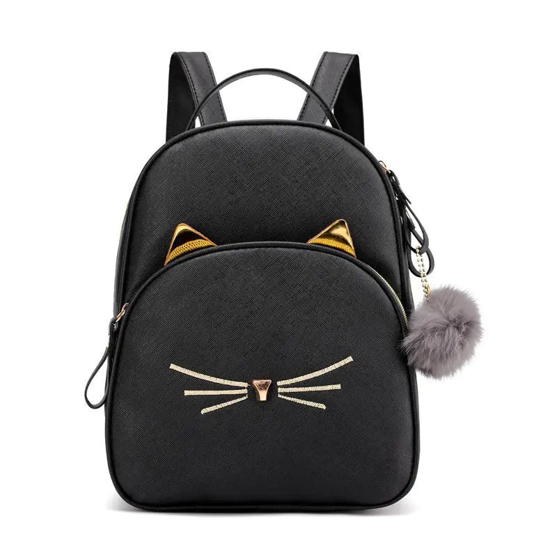 Cute Cartoon Cat Mini Backpack
