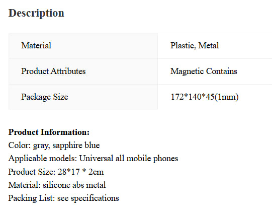 Silicone Phone Magnetic Neck Mount