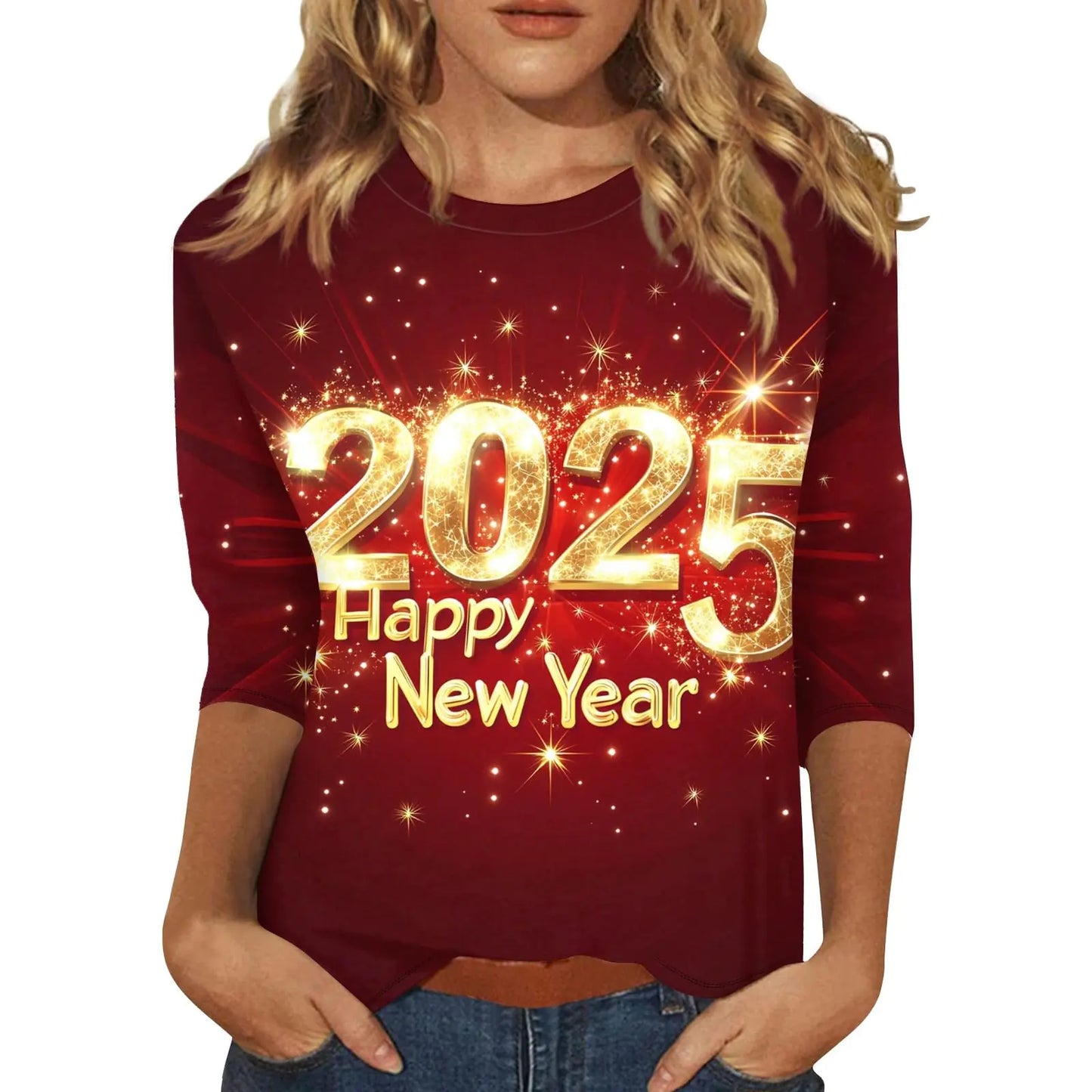 New Year Graphic Shirt