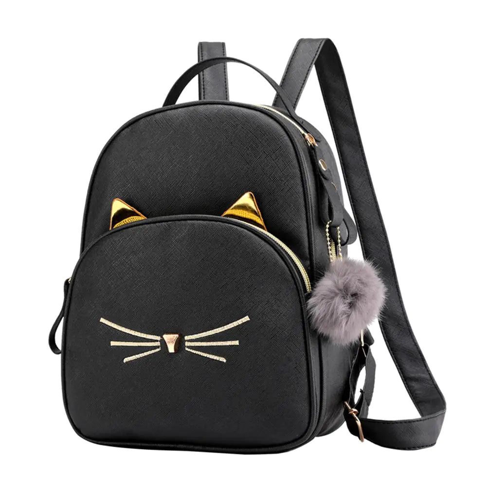 Cute Cartoon Cat Mini Backpack