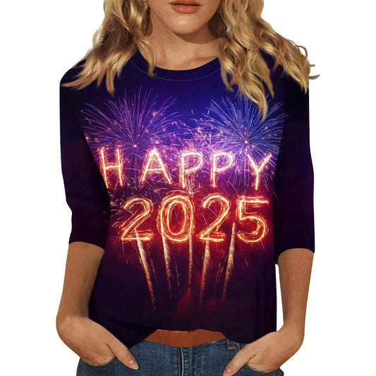 New Year Graphic Shirt